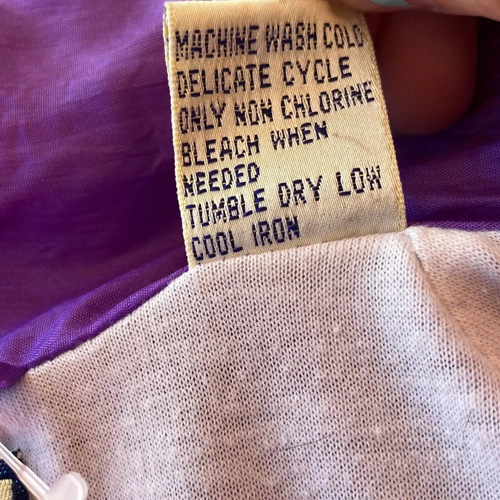 Vintage 80s 90s Hot Pink, Purple, and Orange Windbreaker - Picture 10 of 10